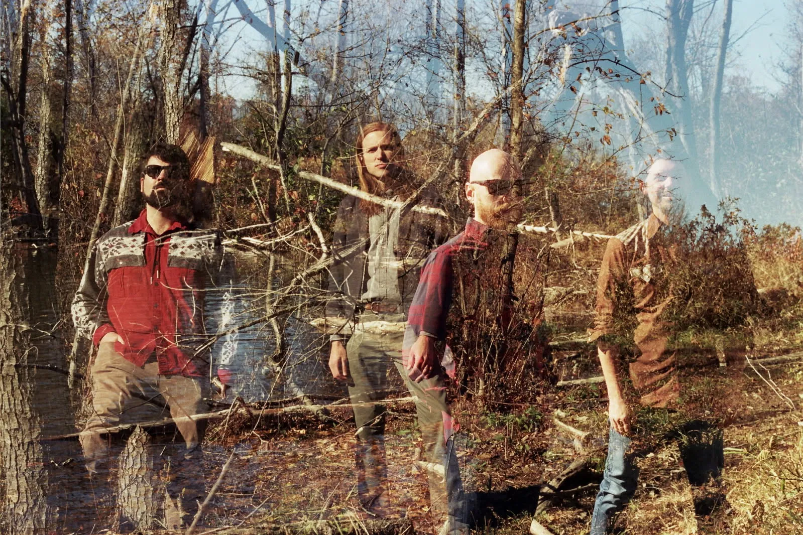 The Squirrelers in the woods